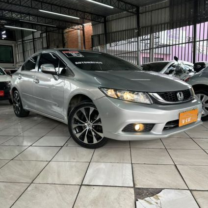 HONDA   CIVIC SEDAN LXR 2.0 FLEXONE 16V AUT. 4P   PRATA 2016 2.0 FLEX