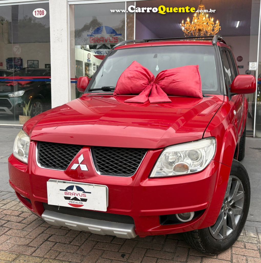 MITSUBISHI   PAJERO TR4 2.0 2.0 FLEX 16V 4X4 AUT.   VERMELHO 2010 2.0 FLEX - Loja
