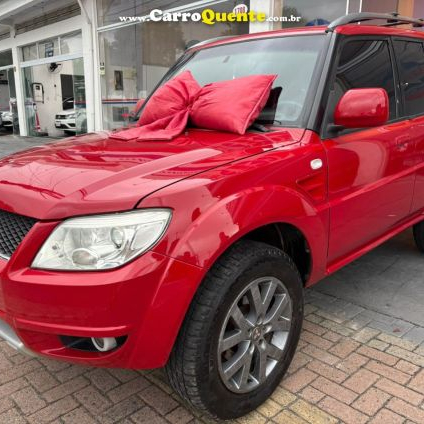 MITSUBISHI   PAJERO TR4 2.0 2.0 FLEX 16V 4X4 AUT.   VERMELHO 2010 2.0 FLEX