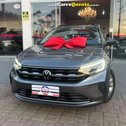 VOLKSWAGEN   NIVUS COMFORTLINE 1.0 200 TSI FLEX AUT.   CINZA 2021 1.0 FLEX