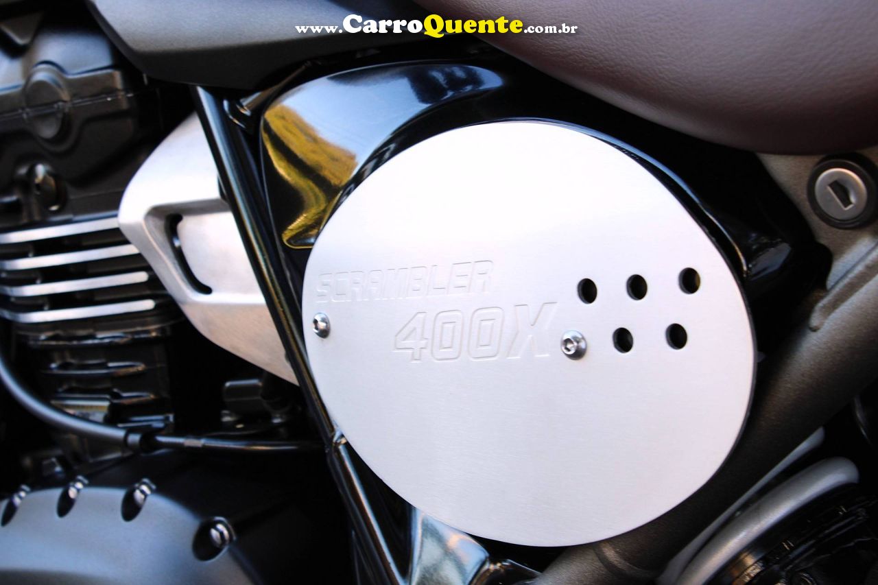 TRIUMPH SCRAMBLER 400 X 2025 - Loja