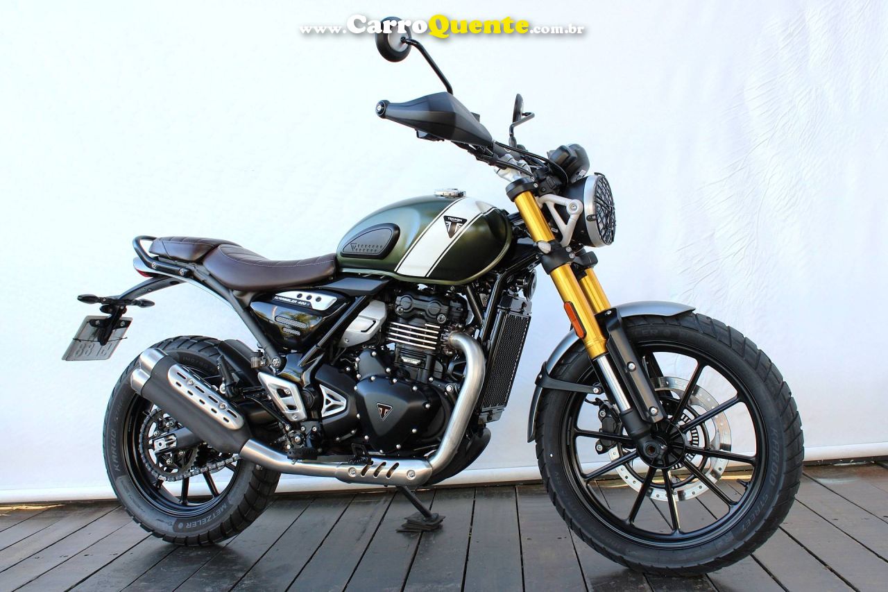 TRIUMPH SCRAMBLER 400 X 2025 - Loja