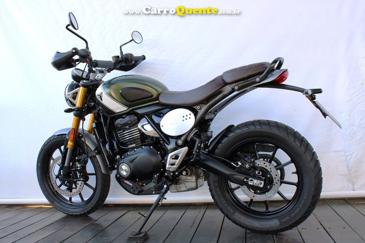 TRIUMPH SCRAMBLER 400 X 2025 - Loja