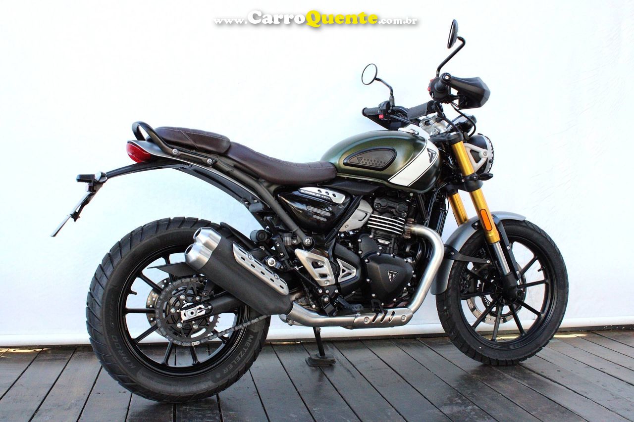 TRIUMPH SCRAMBLER 400 X 2025 - Loja