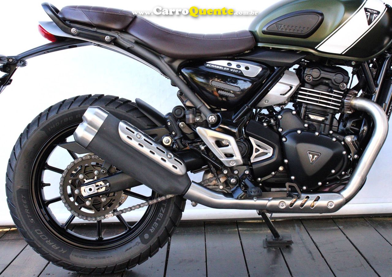 TRIUMPH SCRAMBLER 400 X 2025 - Loja