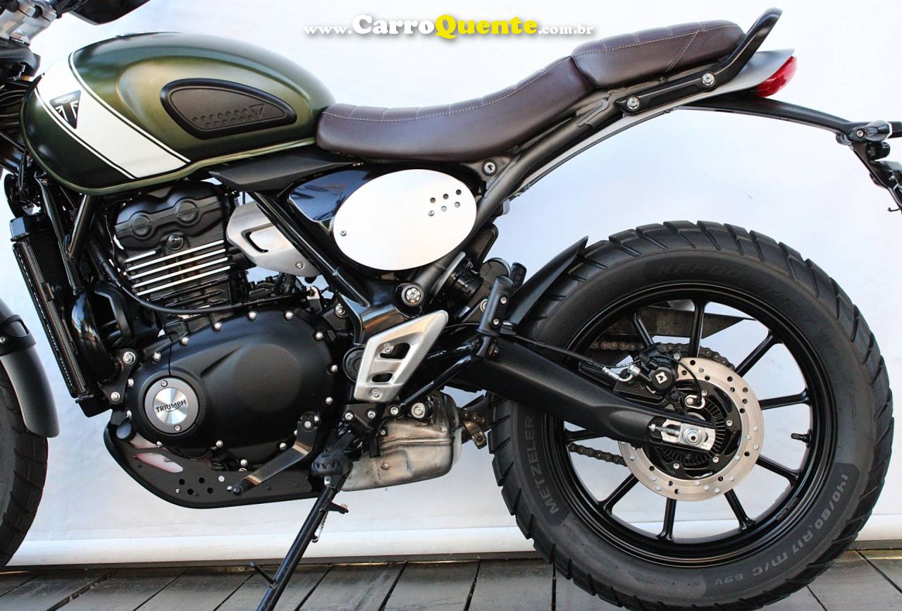 TRIUMPH SCRAMBLER 400 X 2025 - Loja