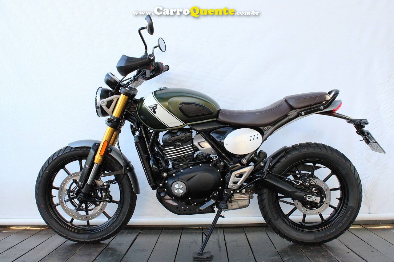 TRIUMPH SCRAMBLER 400 X 2025 - Loja