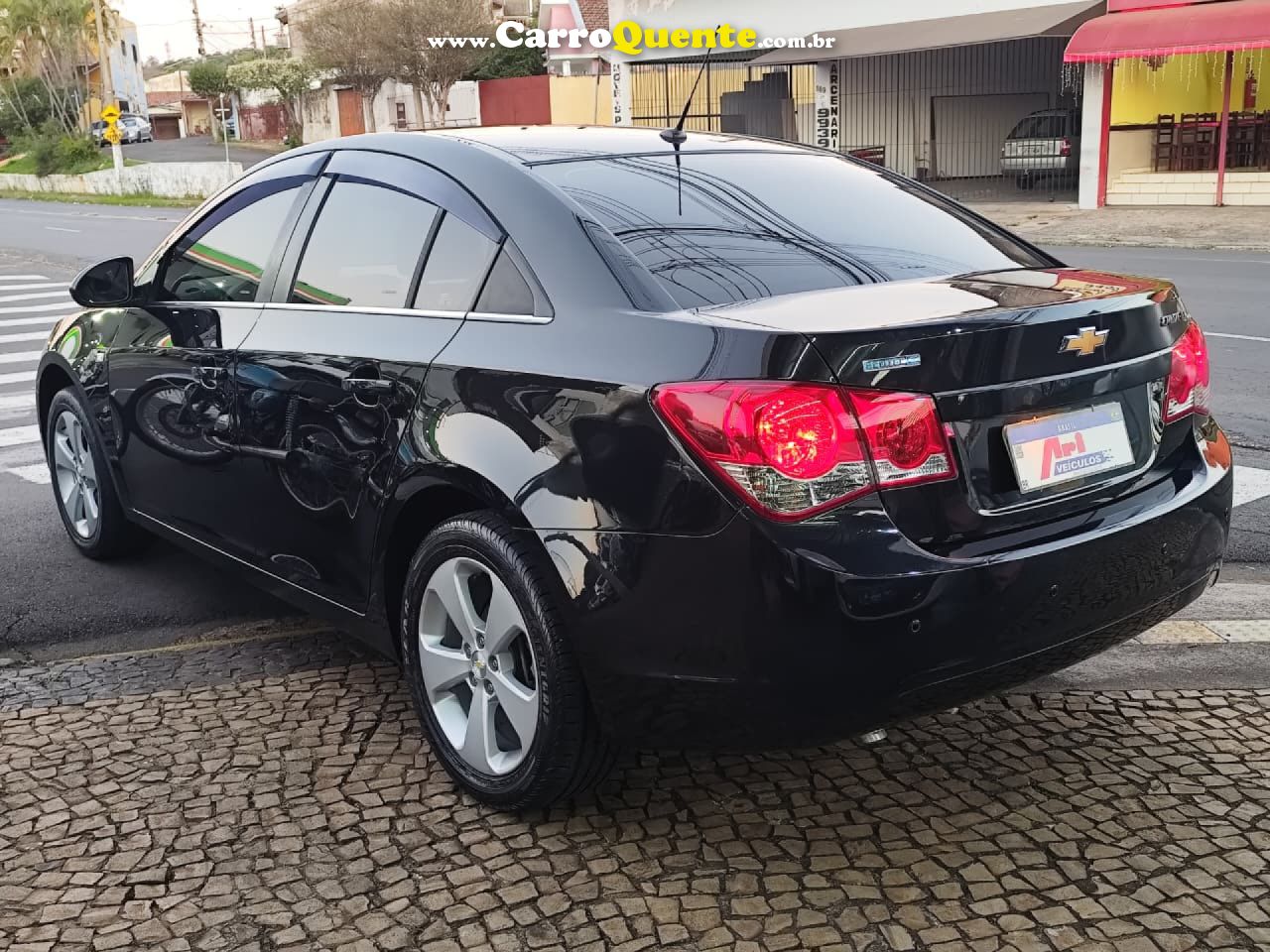CHEVROLET   CRUZE LT 1.8 16V FLEXPOWER 4P AUT.   PRETO 2013 1.8 FLEX - Loja