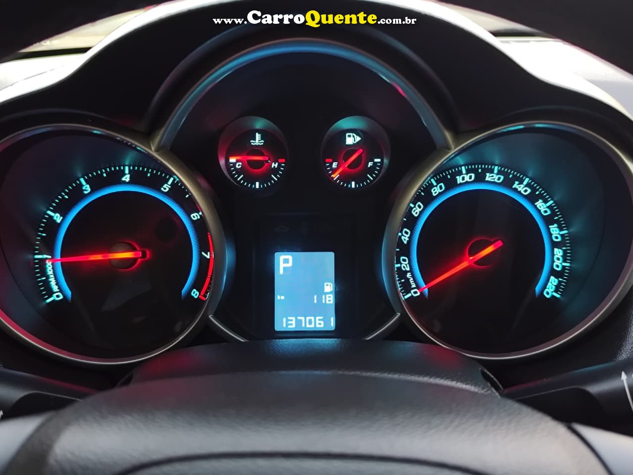CHEVROLET   CRUZE LT 1.8 16V FLEXPOWER 4P AUT.   PRETO 2013 1.8 FLEX - Loja