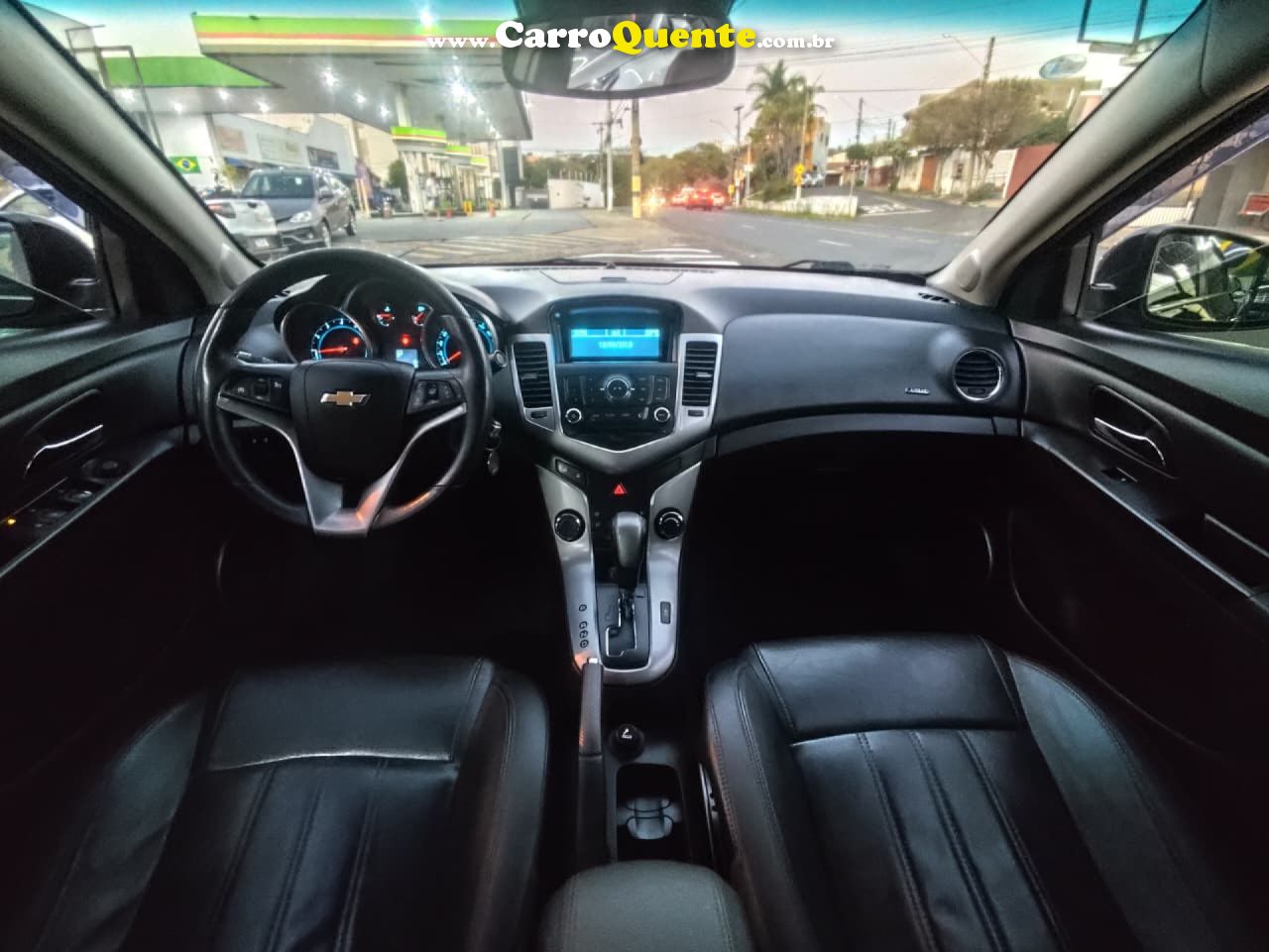 CHEVROLET   CRUZE LT 1.8 16V FLEXPOWER 4P AUT.   PRETO 2013 1.8 FLEX - Loja