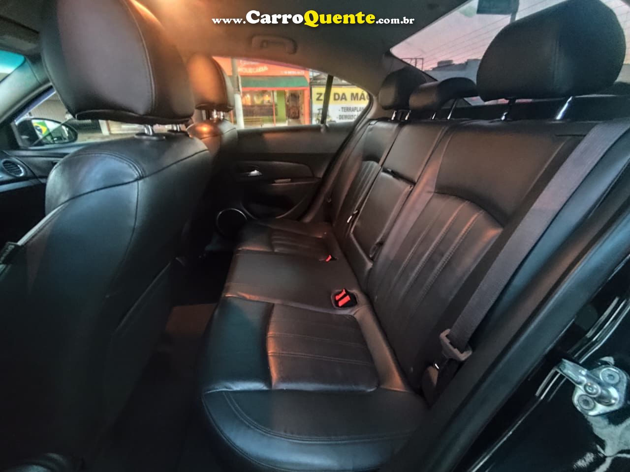 CHEVROLET   CRUZE LT 1.8 16V FLEXPOWER 4P AUT.   PRETO 2013 1.8 FLEX - Loja