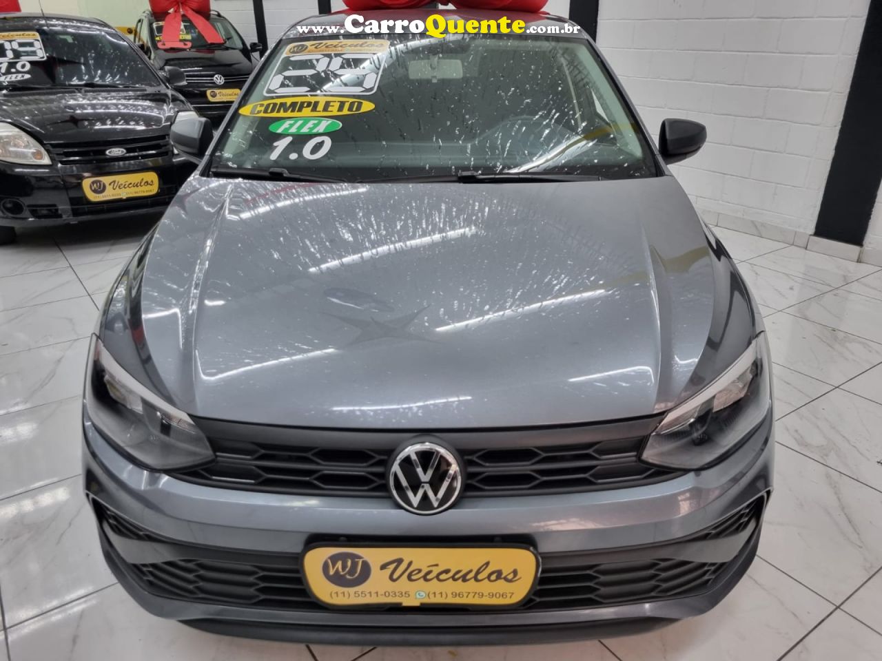 VOLKSWAGEN   POLO TRACK 1.0 FLEX 12V 5P   BRANCO 2025 1.0 FLEX - Loja