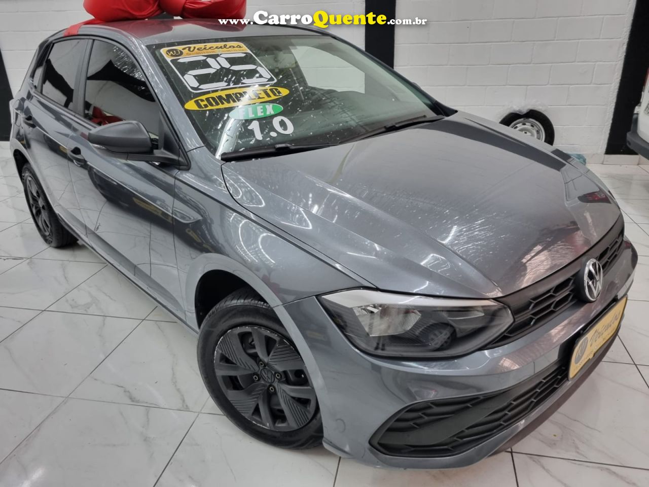 VOLKSWAGEN   POLO TRACK 1.0 FLEX 12V 5P   BRANCO 2025 1.0 FLEX - Loja