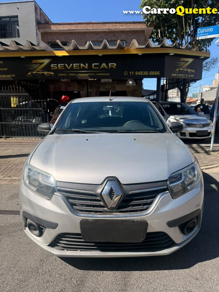 RENAULT   SANDERO LIFE FLEX 1.0 12V 5P MEC.   PRATA 2020 1.0 FLEX - Loja