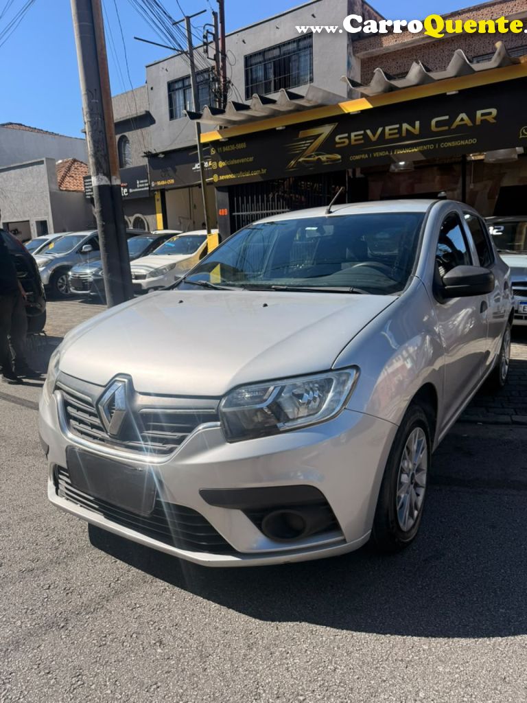 RENAULT   SANDERO LIFE FLEX 1.0 12V 5P MEC.   PRATA 2020 1.0 FLEX - Loja