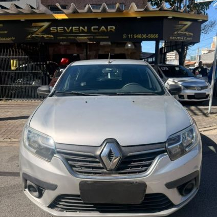 RENAULT   SANDERO LIFE FLEX 1.0 12V 5P MEC.   PRATA 2020 1.0 FLEX
