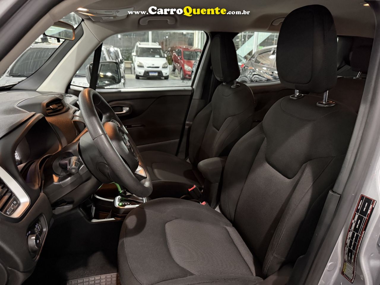 JEEP   RENEGADE1.8 4X2 FLEX 16V AUT.   PRATA 2020 1.8 FLEX - Loja
