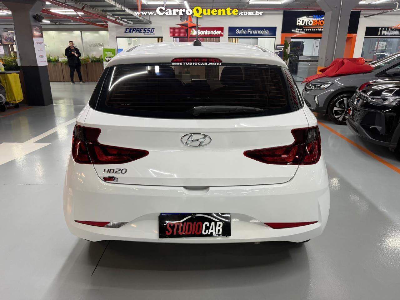 HYUNDAI   HB20S VISION 1.0 FLEX 12V MEC.   BRANCO 2021 1.0 FLEX - Loja