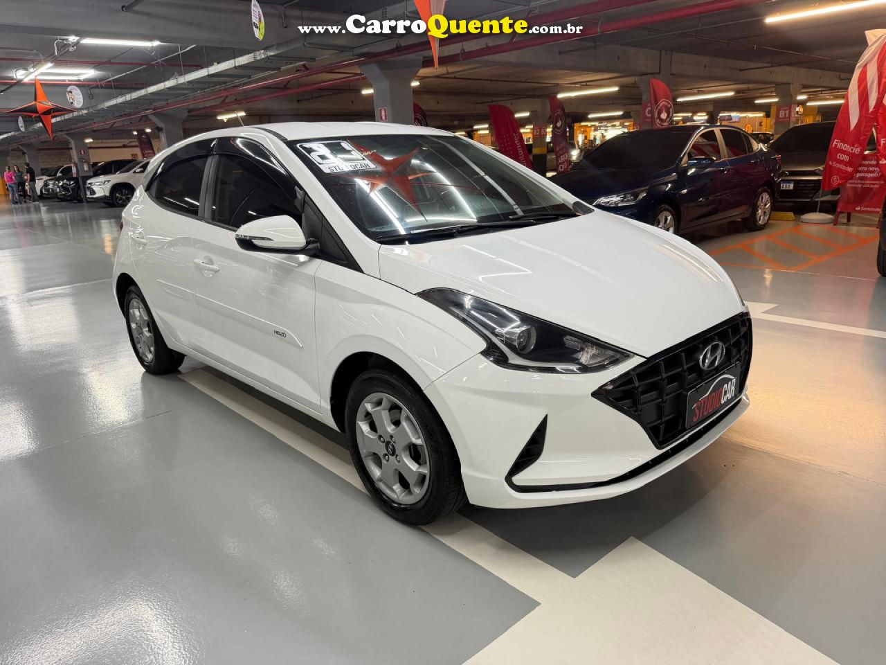 HYUNDAI   HB20S VISION 1.0 FLEX 12V MEC.   BRANCO 2021 1.0 FLEX - Loja