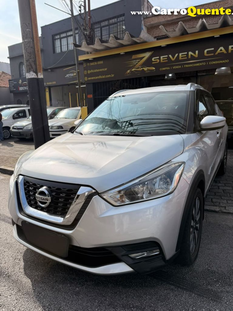 NISSAN   KICKS SV 1.6 16V FLEXSTAR 5P AUT.   PRATA 2019 1.6 GASOLINA - Loja