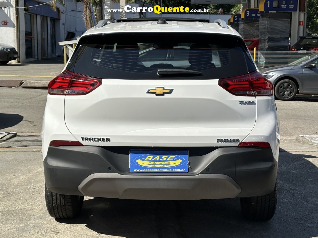 CHEVROLET   TRACKER PREMIER 1.2 TURBO 12V FLEX AUT.   BRANCO 2023 1.2 FLEX - Loja