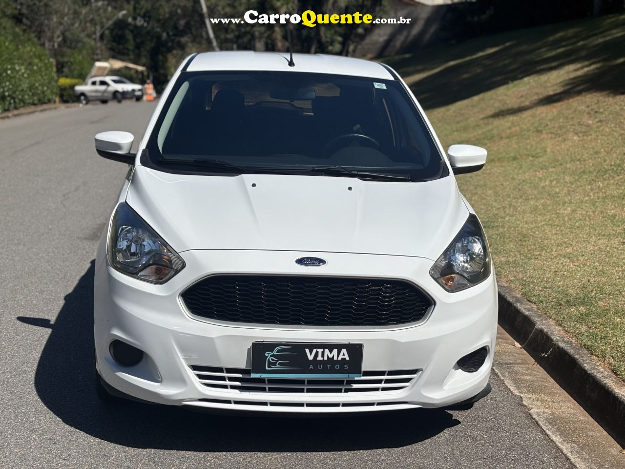 FORD   KA 1.0 SESE PLUS TIVCT FLEX 5P   BRANCO 2015 1.0 FLEX - Loja