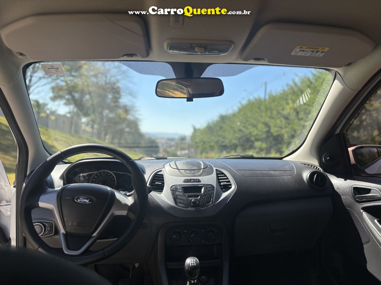 FORD   KA 1.0 SESE PLUS TIVCT FLEX 5P   BRANCO 2015 1.0 FLEX - Loja