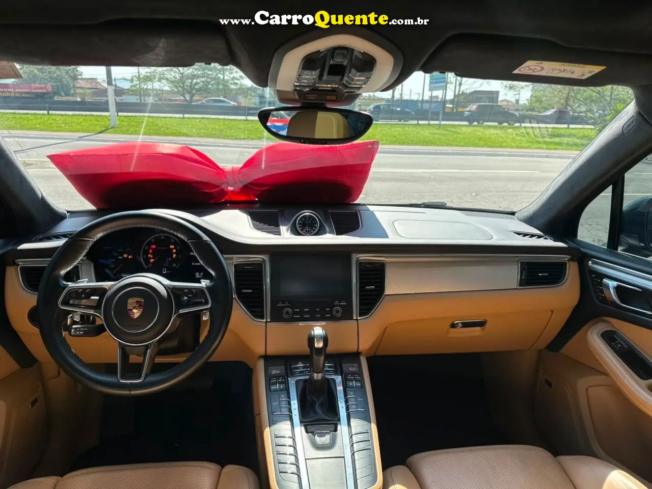 PORSCHE   MACAN TURBO 3.6 BI-TURBO 400CV   PRETO 2018 3.6 GASOLINA - Loja