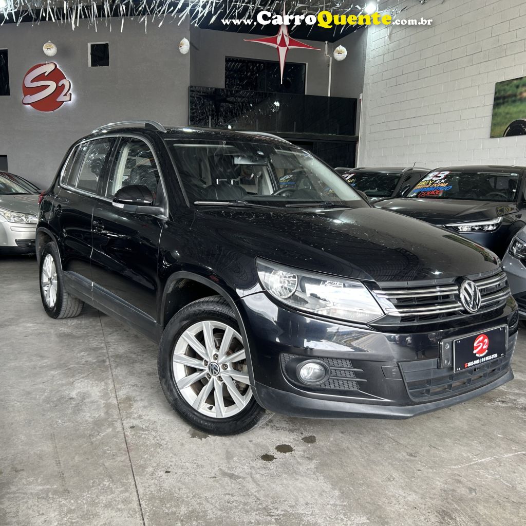 VOLKSWAGEN   TIGUAN 2.0 TSI 16V 200CV TIPTRONIC 5P   PRETO 2015 2.0 GASOLINA - Loja