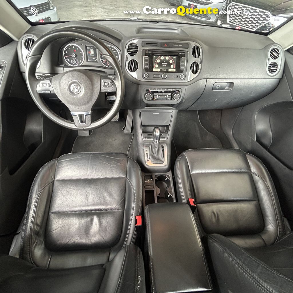 VOLKSWAGEN   TIGUAN 2.0 TSI 16V 200CV TIPTRONIC 5P   PRETO 2015 2.0 GASOLINA - Loja