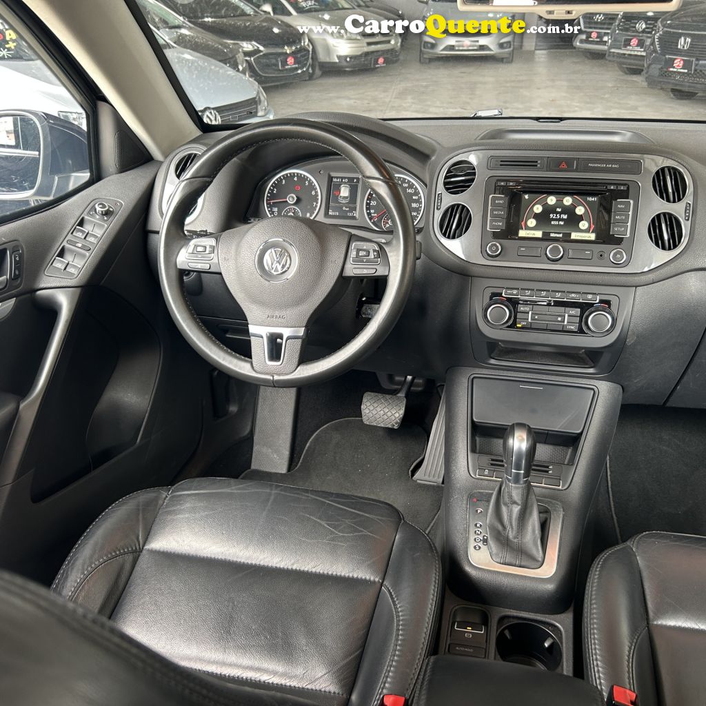 VOLKSWAGEN   TIGUAN 2.0 TSI 16V 200CV TIPTRONIC 5P   PRETO 2015 2.0 GASOLINA - Loja