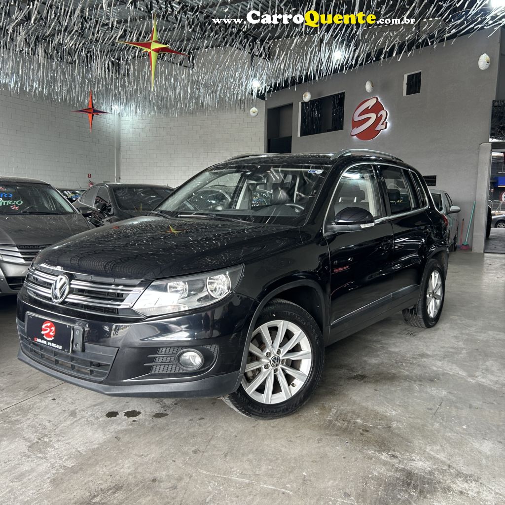 VOLKSWAGEN   TIGUAN 2.0 TSI 16V 200CV TIPTRONIC 5P   PRETO 2015 2.0 GASOLINA - Loja