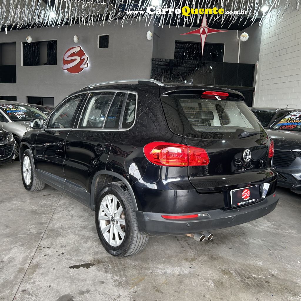 VOLKSWAGEN   TIGUAN 2.0 TSI 16V 200CV TIPTRONIC 5P   PRETO 2015 2.0 GASOLINA - Loja
