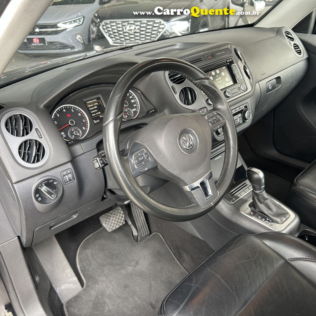 VOLKSWAGEN   TIGUAN 2.0 TSI 16V 200CV TIPTRONIC 5P   PRETO 2015 2.0 GASOLINA - Loja
