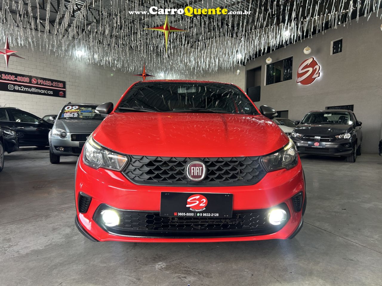 FIAT   ARGO HGT 1.8 16V FLEX AUT.   VERMELHO 2018 1.8 FLEX - Loja