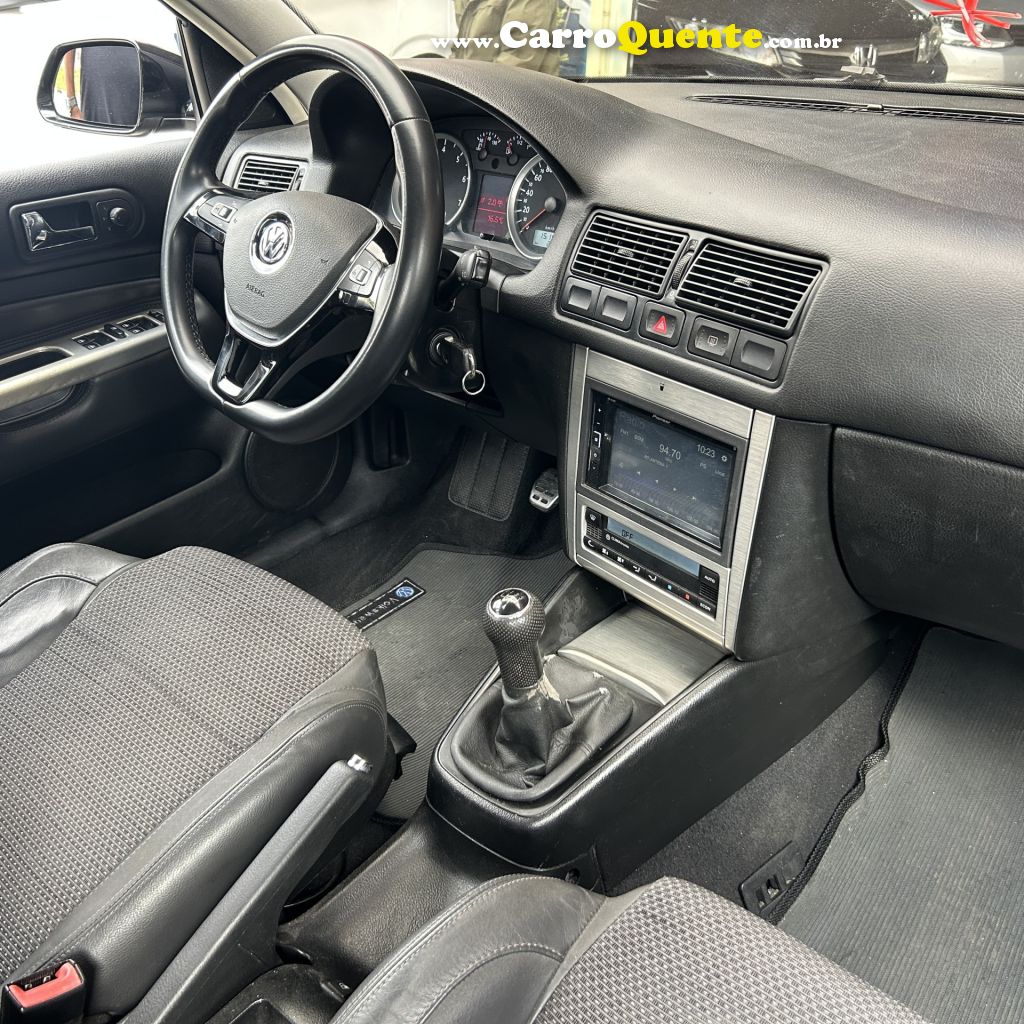 VOLKSWAGEN   GOLF SPORTLINE 1.6 MI TOTAL FLEX 8V 4P   PRETO 2010 1.6 FLEX - Loja