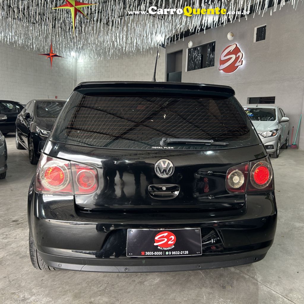 VOLKSWAGEN   GOLF SPORTLINE 1.6 MI TOTAL FLEX 8V 4P   PRETO 2010 1.6 FLEX - Loja