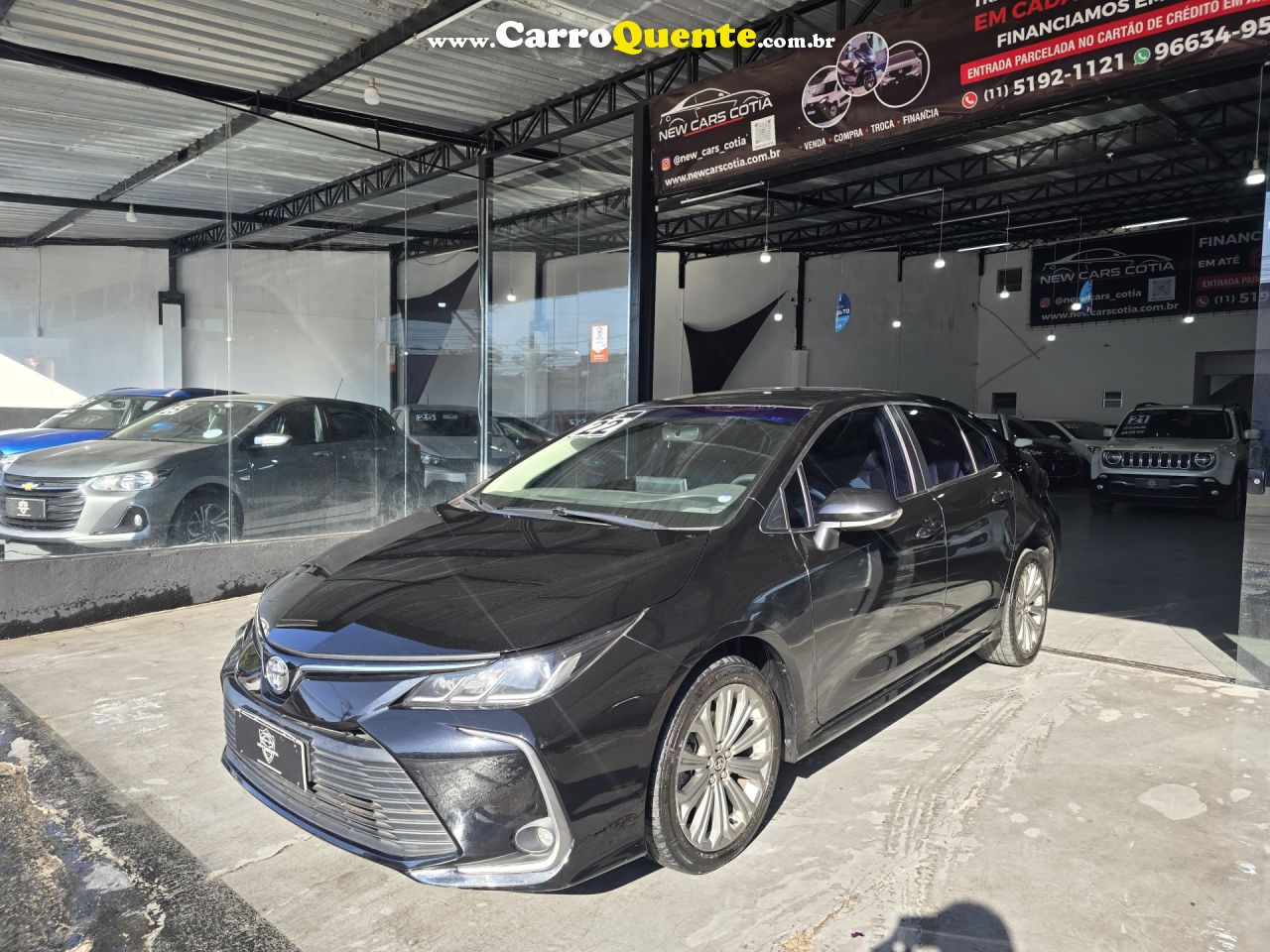 TOYOTA   COROLLA XEI 2.0 FLEX 16V AUT.   PRETO 2022 2.0 FLEX - Loja