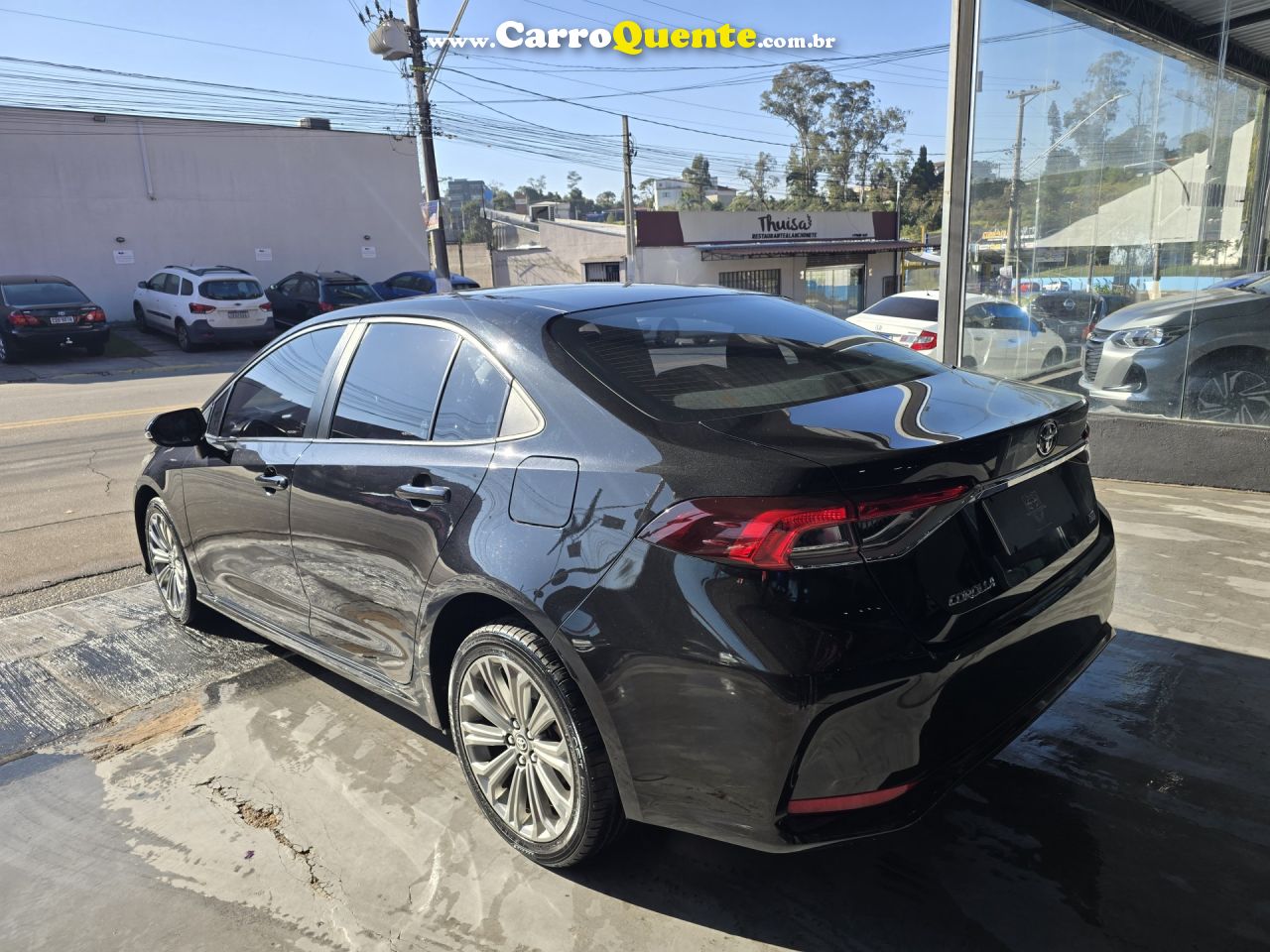 TOYOTA   COROLLA XEI 2.0 FLEX 16V AUT.   PRETO 2022 2.0 FLEX - Loja