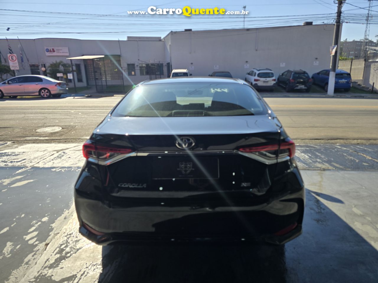 TOYOTA   COROLLA XEI 2.0 FLEX 16V AUT.   PRETO 2022 2.0 FLEX - Loja