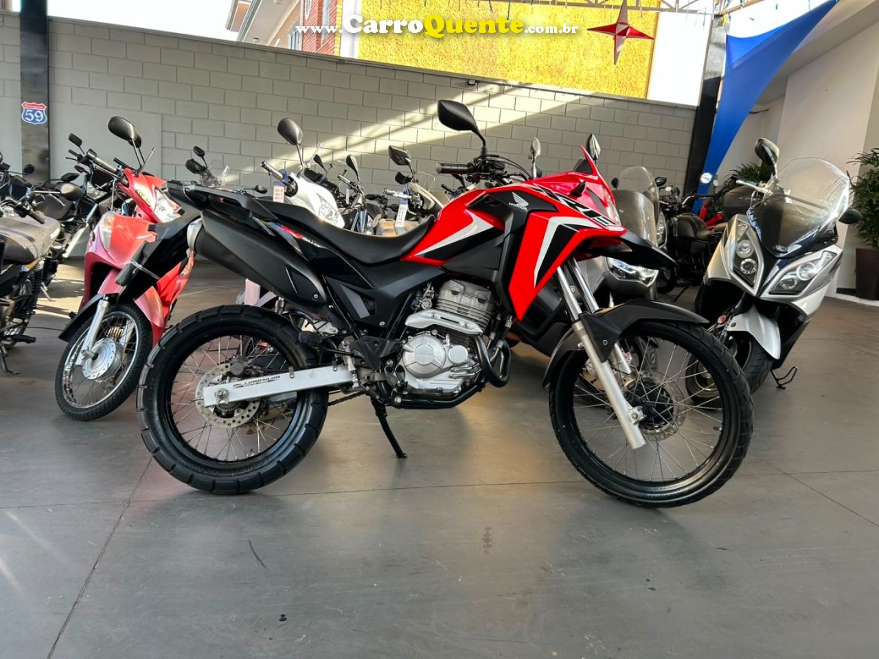 HONDA - XRE 300 ABS 2021  Flex Manual - Loja