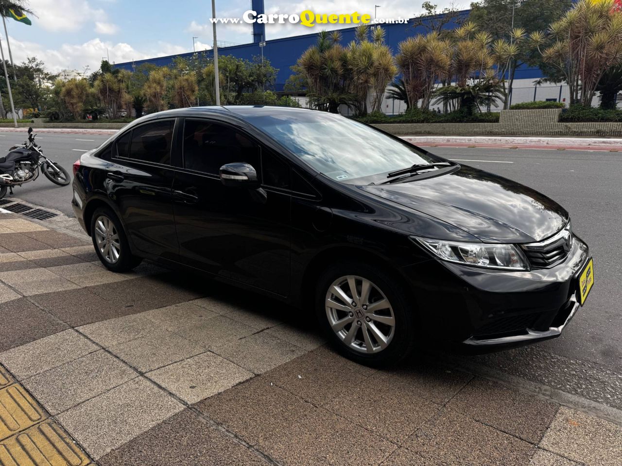 HONDA CIVIC 1.8 LXL 16V 2013 - Loja