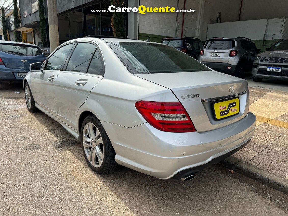 MERCEDES-BENZ C 200 1.8 CGI AVANTGARDE 16V 2013 - Loja
