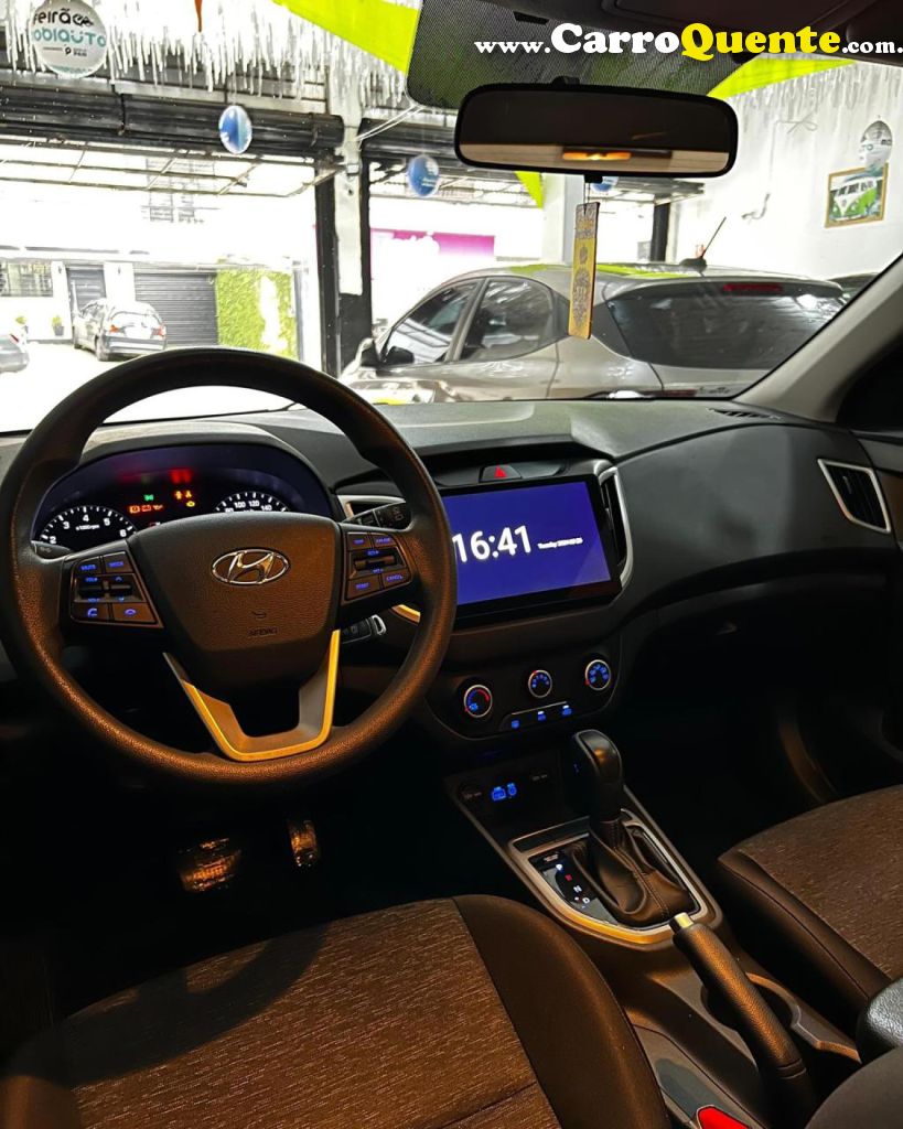 HYUNDAI   CRETA ATTITUDE 1.6 16V FLEX AUT.(PCD)   PRETO 2020 1.6 FLEX - Loja