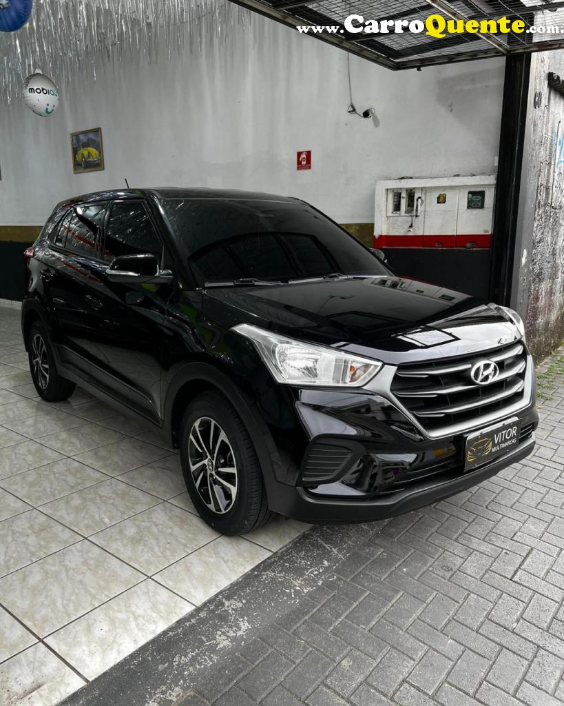 HYUNDAI   CRETA ATTITUDE 1.6 16V FLEX AUT.(PCD)   PRETO 2020 1.6 FLEX - Loja