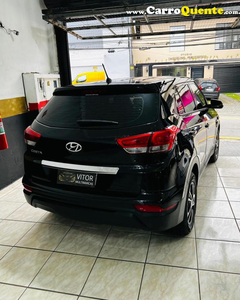 HYUNDAI   CRETA ATTITUDE 1.6 16V FLEX AUT.(PCD)   PRETO 2020 1.6 FLEX - Loja
