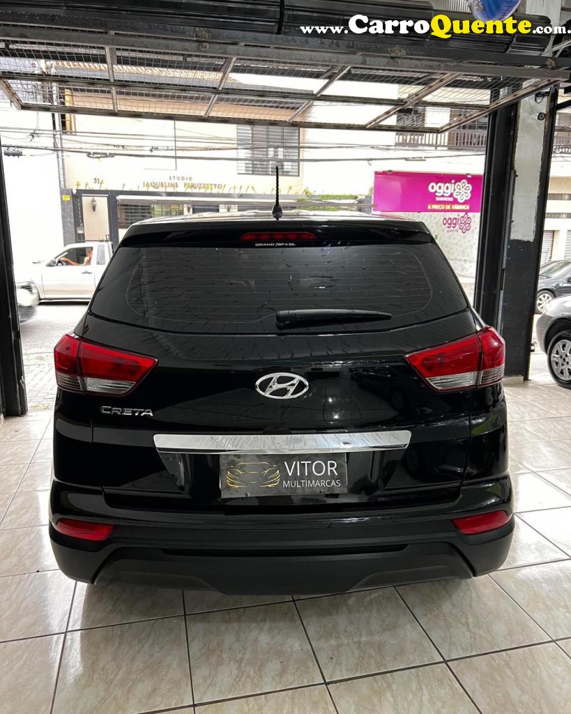 HYUNDAI   CRETA ATTITUDE 1.6 16V FLEX AUT.(PCD)   PRETO 2020 1.6 FLEX - Loja