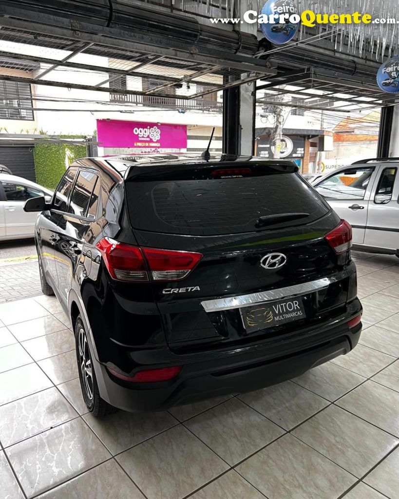 HYUNDAI   CRETA ATTITUDE 1.6 16V FLEX AUT.(PCD)   PRETO 2020 1.6 FLEX - Loja