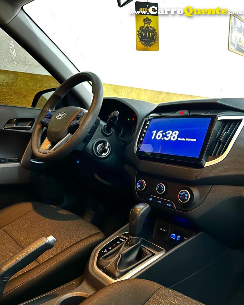 HYUNDAI   CRETA ATTITUDE 1.6 16V FLEX AUT.(PCD)   PRETO 2020 1.6 FLEX - Loja