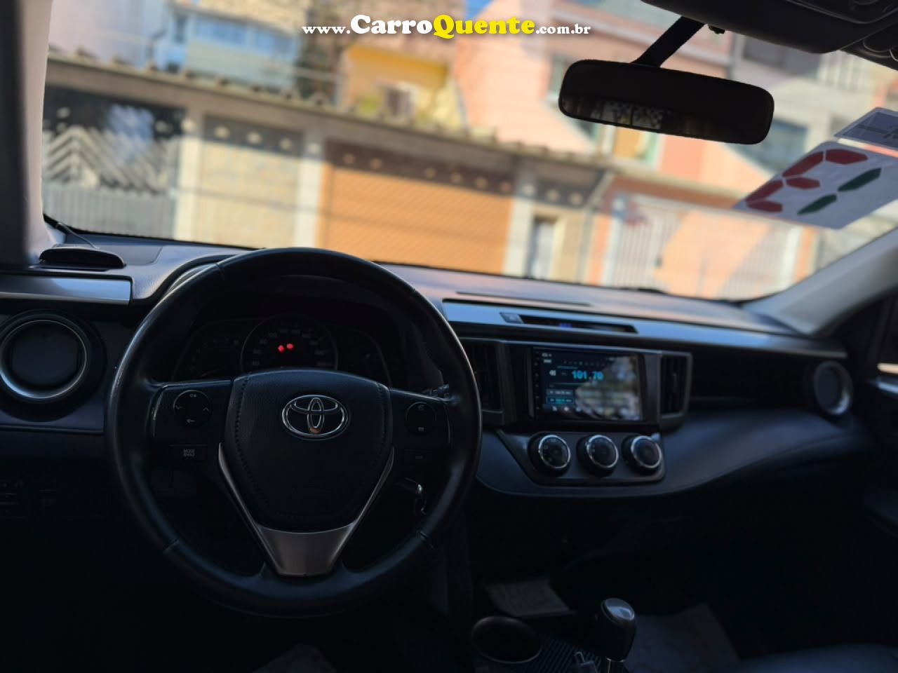 TOYOTA   RAV4 2.0 4X2 16V AUT.   BRANCO 2013 2.0 GASOLINA - Loja
